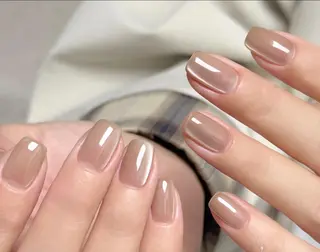 ネイル By moonネイル 🌷ワンホン/韓国風のネイルデザイン