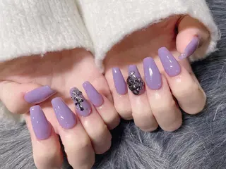 ミディアム ネイル 《LB》ラブリエ Nail&eyeのマツエク・マツパデザイン
