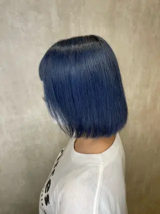 ミディアム カラー メンズ 髪質改善ストレート オルメントのヘアスタイル
