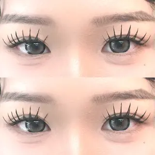 マツエク・マツパ Pearl 四条大宮 〜AOI〜のマツエク・マツパデザイン