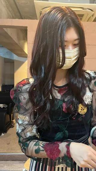 ロング カラー YUZUKI 🌙のヘアスタイル