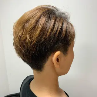 ショート BE EREA  PREMIATA所属・蓼沼 由莉のヘアスタイル