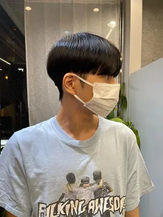 ショート パーマ メンズ 早瀬裕之 パーマのヘアスタイル
