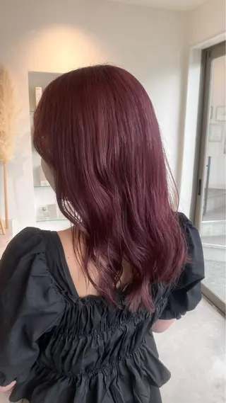 ロング カラー aimee 北垣 愛夏のヘアスタイル