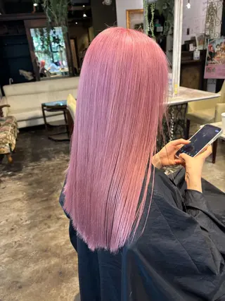 カラー マンツーマン 半個室サロン中田大喜のヘアスタイル