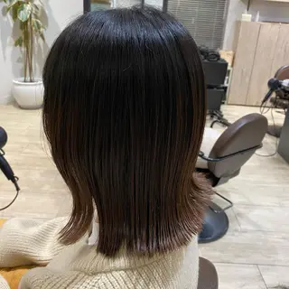 ミディアム equal銀座 黒田💚のヘアスタイル