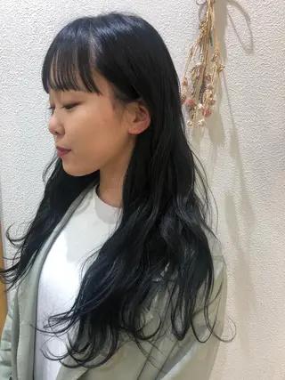 ロング カラー エクステ/ハイトーン /インナー礒野朱里のヘアスタイル
