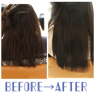 ロング 髪質改善＆縮毛矯正 三上大地のヘアスタイル