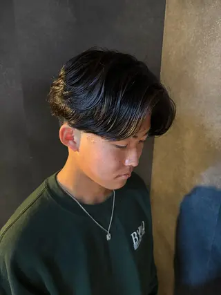 ショート パーマ メンズ メンズ特化 前橋のヘアスタイル