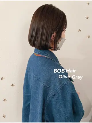 ショート カラー 市川 千夏のヘアスタイル