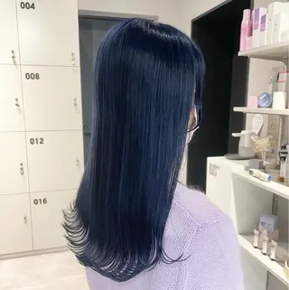 セミロング カラー ブリーチ👩🦳/ ✂︎MANAMIのヘアスタイル