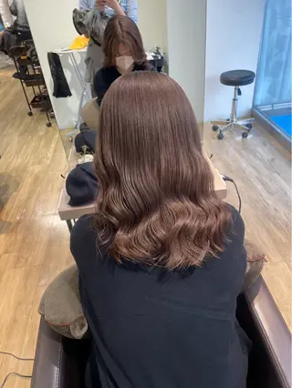 ロング 川畑 心子のヘアスタイル