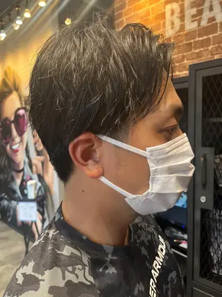 セミロング カラー パーマ ヘアアレンジ メンズ キッズ ネイル マツエク・マツパ アイブロウ 久木原 ゆりのヘアスタイル