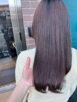 ロング カラー 久木原 ゆりのヘアスタイル