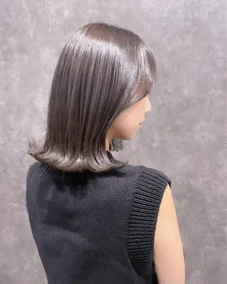ミディアム BUCKS【天王寺】 バックス【駅30秒】のヘアスタイル