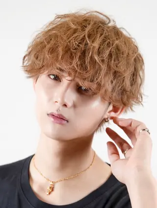 ショート パーマ メンズ 🔥EDEN春日部パ ーマ特化SHOTAのヘアスタイル