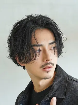 パーマ メンズ 👑メンズパーマ屋 👑/栄/馬場斗生のヘアスタイル