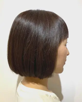 ミディアム 白髪世代特化 🌿飯塚京橋のヘアスタイル