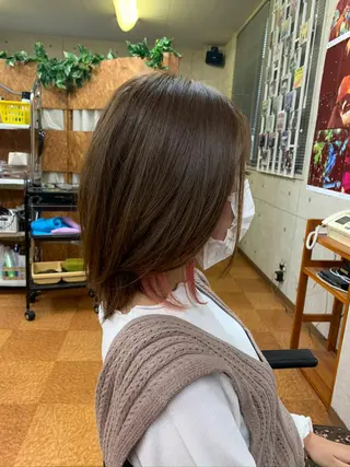 ミディアム 似合わせ×扱いやすさ 特化/澁谷礼一のヘアスタイル