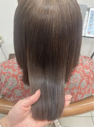 ミディアム 頭皮×髪質改善 透明感カラー💎中村のヘアスタイル