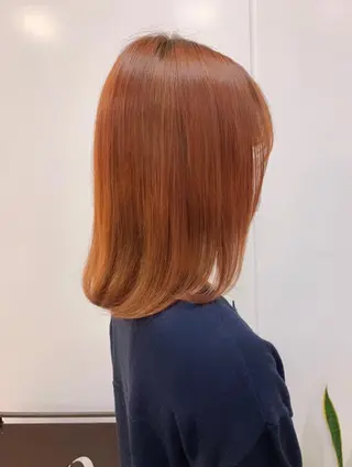 ミディアム カラー ヘアアレンジ 柔らか垢抜けｶﾗｰと ｶｯﾄ🫧ASUKAのヘアスタイル