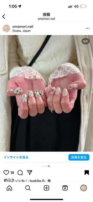 ネイル omamori kyokoのネイルデザイン