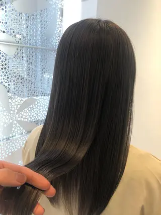 ロング カラー ヘアアレンジ スズキジュンペイ 銀座/髪質改善のヘアスタイル