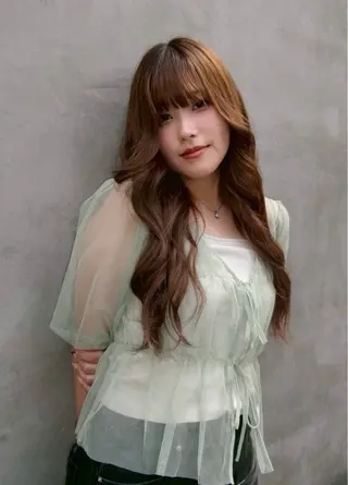 ロング カラー ヘアアレンジ 垢抜けメンズカット/ 毛流れパーマ/ユウトのヘアスタイル