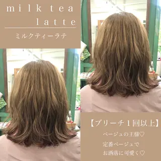 ショート カラー ゆさこのか ダブルカラー／縮毛のヘアスタイル