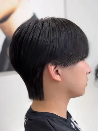 メンズ 【メンズ特化⚡️】 曲がる矯正/千原涼麻のヘアスタイル