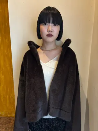 ショート カラー 小日向 沙織のヘアスタイル