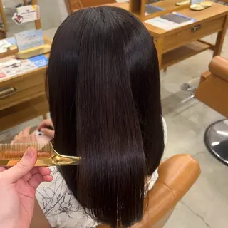 ロング カラー 🌼髪質改善/透明感 艶髪タケドミのヘアスタイル
