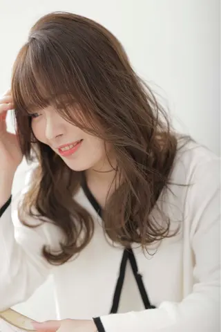 ロング カラー 透明感韓国ヘア♡ みつきのヘアスタイル