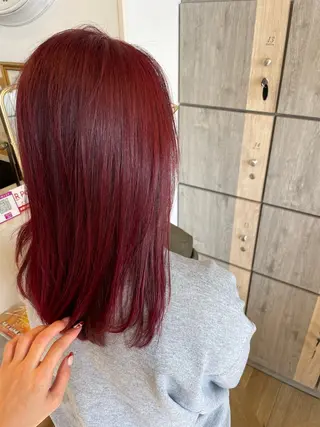 カラー EARTH✂️ 榎谷吏織のヘアスタイル
