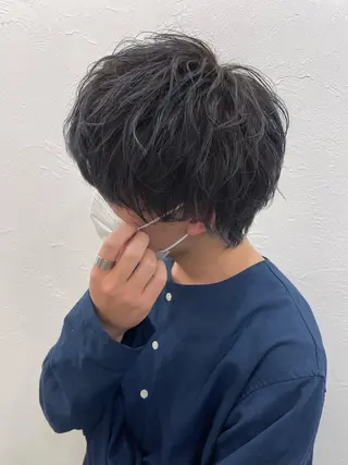 カラー メンズ ブリーチダブルカラー 【koide】のヘアスタイル
