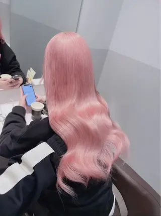 ロング カラー ヘアアレンジ メンズ キッズ SALOWIN所属・ハイトーン美容師 MASATOのヘアスタイル