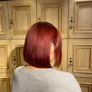 カラー 長谷川 新太のヘアスタイル