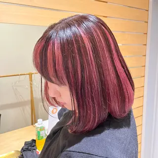 ミディアム カラー ✨髪質改善🎨 杉本賢人のヘアスタイル