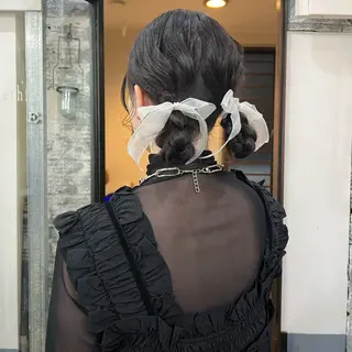 セミロング 🌈いけだ あみ🌷のヘアスタイル