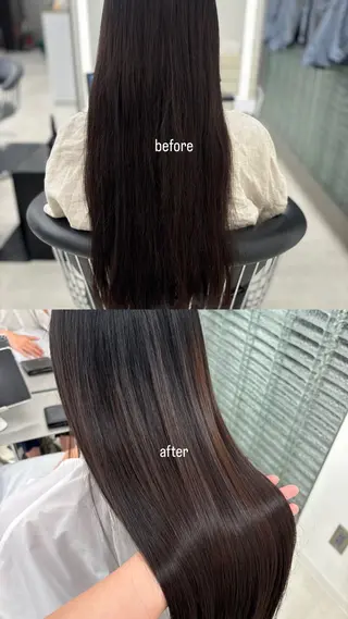 ロング 桑原 海夕のヘアスタイル