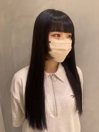ロング いとう ほのかのヘアスタイル