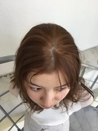 ロング 小長谷 夕菜のヘアスタイル
