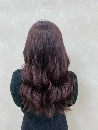 ロング カラー 宮﨑 舞のヘアスタイル