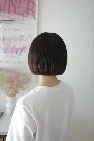 ショート カラー モトムラ アミのヘアスタイル
