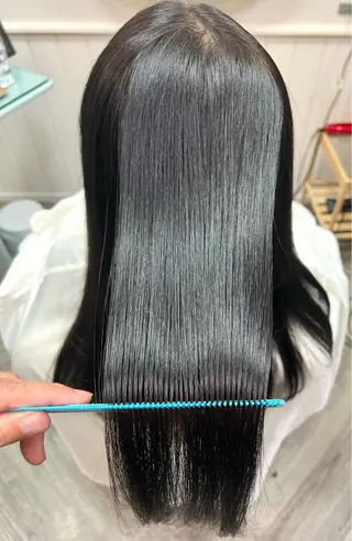 ロング カラー パーマ 艶髪専門美容師🏄 kazuレスlessのヘアスタイル