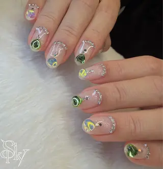ネイル Spiky とうげ ふうかのネイルデザイン