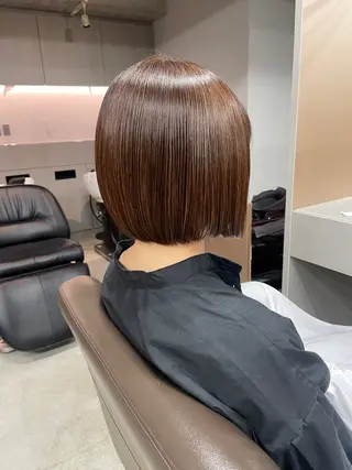 ミディアム カラー 表参道🌿赤み消し カラー/チナツのヘアスタイル