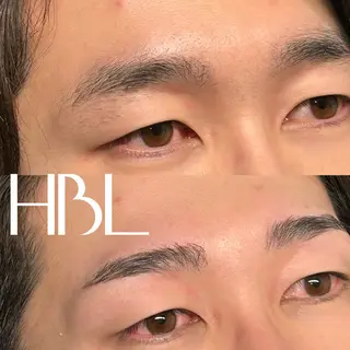 メンズ アイブロウ HBL眉毛&フェイス WAX専門ハルヒラリの眉毛・アイブロウイメージ