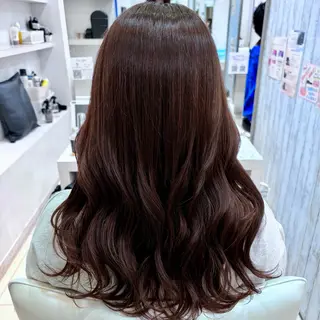 ロング パーマ 【髪質改善】 美髪/久岡徹也のヘアスタイル