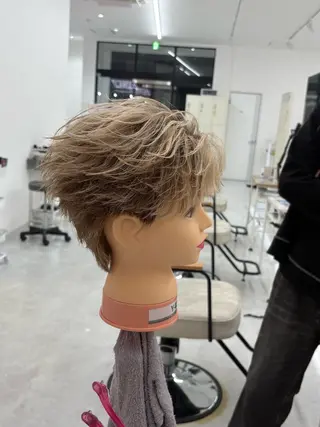 カラー メンズ 🐏秋山深 【メンズ限定】のヘアスタイル